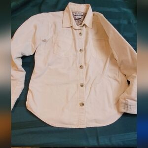 Cream Colored Jacket Size Medium Womens
